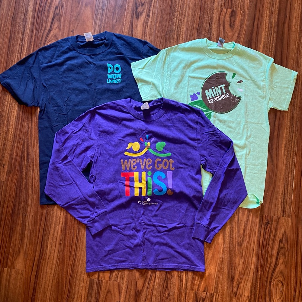 Girl Scout t shirt lot * Great for girl or leader